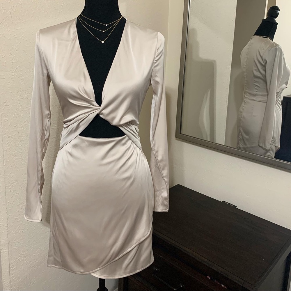 Satin dress